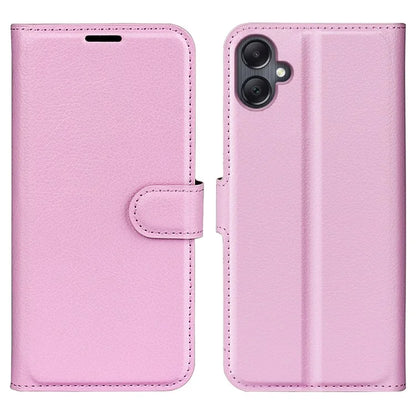 For Samsung Galaxy A06 Case Litchi Texture Shockproof Leather Wallet Phone Cover