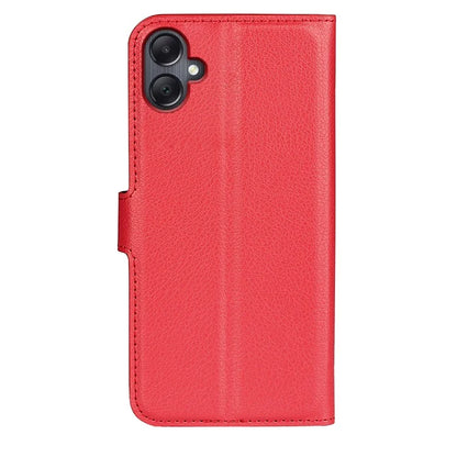 For Samsung Galaxy A06 Case Litchi Texture Shockproof Leather Wallet Phone Cover