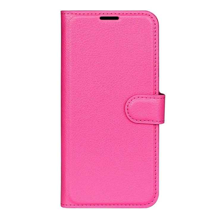 For Samsung Galaxy A06 Case Litchi Texture Shockproof Leather Wallet Phone Cover