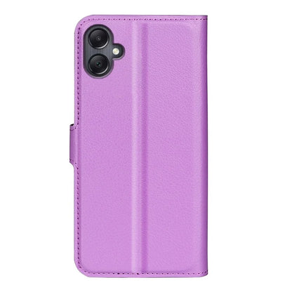 For Samsung Galaxy A06 Case Litchi Texture Shockproof Leather Wallet Phone Cover