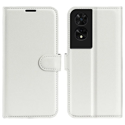 For TCL 505 Case Litchi Texture Shockproof Leather Wallet Phone Cover