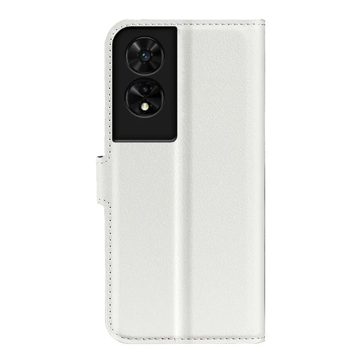For TCL 505 Case Litchi Texture Shockproof Leather Wallet Phone Cover