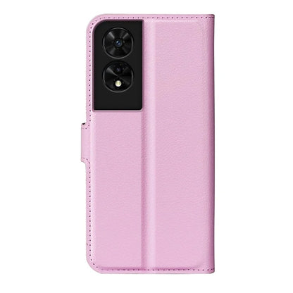 For TCL 505 Case Litchi Texture Shockproof Leather Wallet Phone Cover