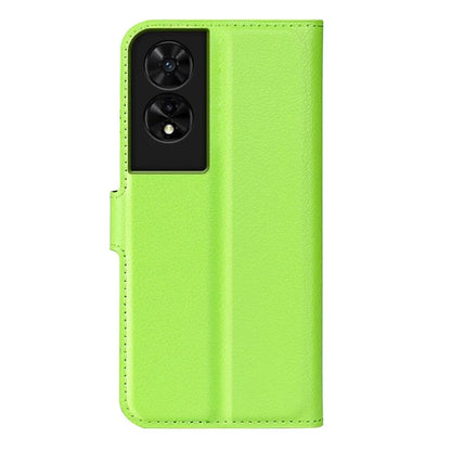 For TCL 505 Case Litchi Texture Shockproof Leather Wallet Phone Cover