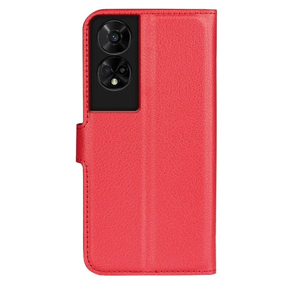 For TCL 50 5G Case Litchi Texture Shockproof Leather Wallet Phone Cover