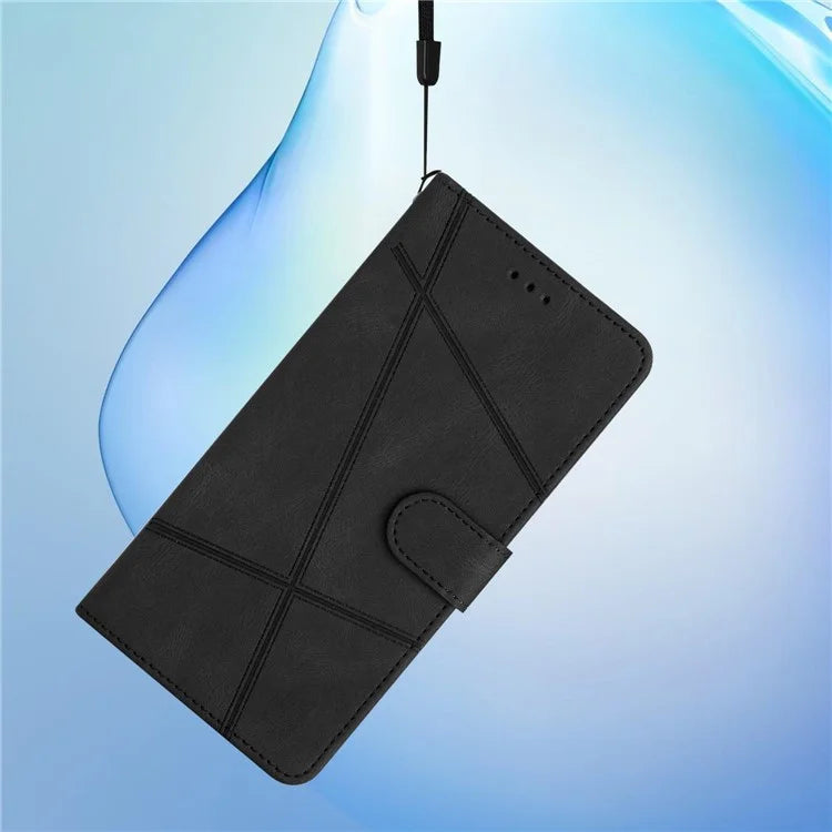 For Samsung Galaxy A06 Case Crazy Horse Texture PU Leather Wallet Stand Phone Cover
