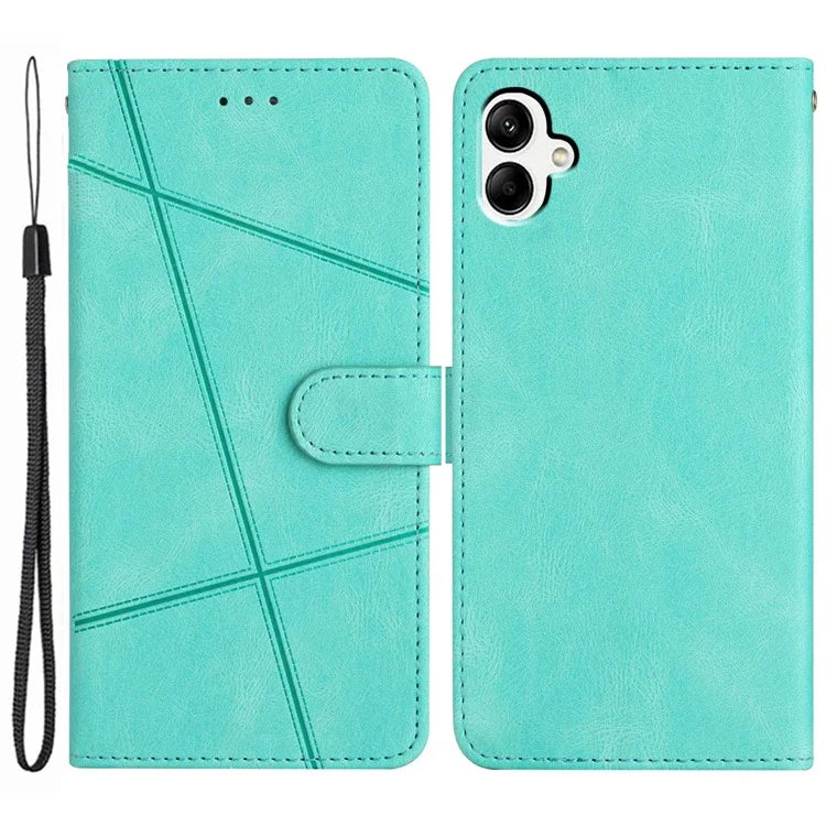 For Samsung Galaxy A06 Case Crazy Horse Texture PU Leather Wallet Stand Phone Cover