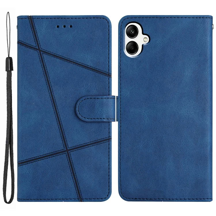 For Samsung Galaxy A06 Case Crazy Horse Texture PU Leather Wallet Stand Phone Cover