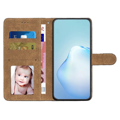 For Samsung Galaxy A06 Case Crazy Horse Texture PU Leather Wallet Stand Phone Cover