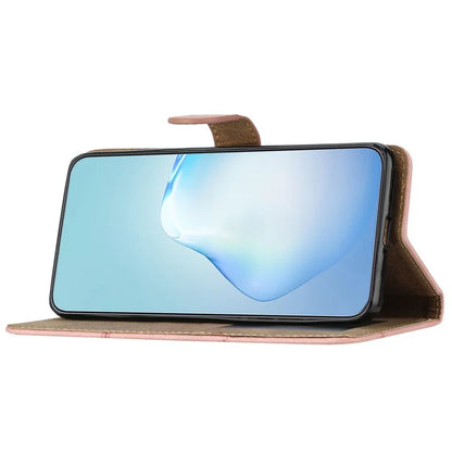 For Samsung Galaxy A06 Case Crazy Horse Texture PU Leather Wallet Stand Phone Cover