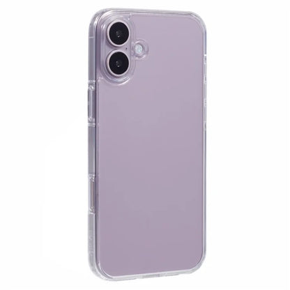 X-LEVEL For iPhone 16 Plus Case Acrylic+Silicone Anti-Scratch Clear Back Phone Cover