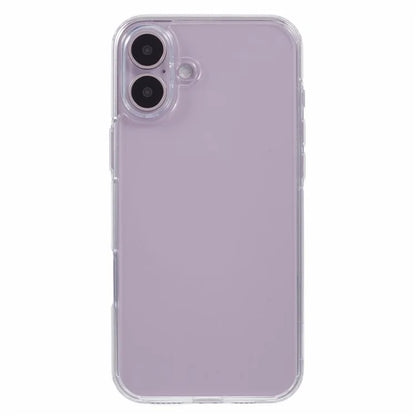 X-LEVEL For iPhone 16 Plus Case Acrylic+Silicone Anti-Scratch Clear Back Phone Cover