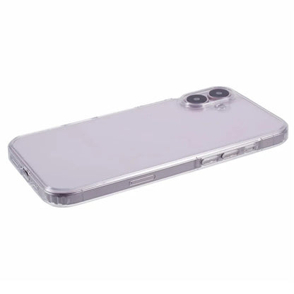 X-LEVEL For iPhone 16 Plus Case Acrylic+Silicone Anti-Scratch Clear Back Phone Cover