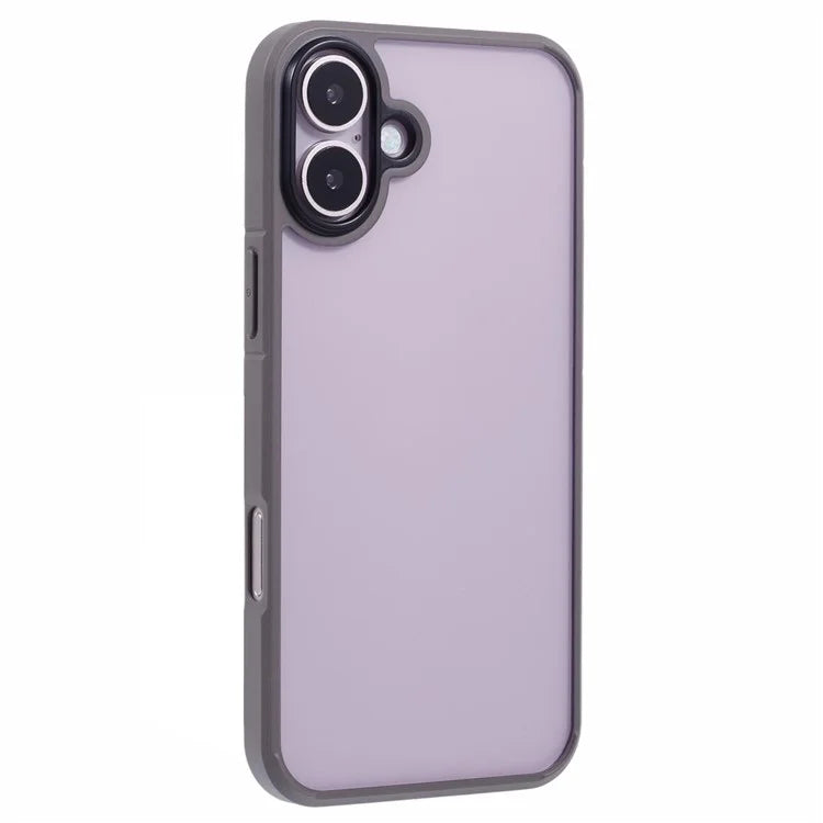 X-LEVEL For iPhone 16 Plus Case Acrylic+Silicone Anti-Scratch Clear Back Phone Cover