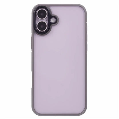X-LEVEL For iPhone 16 Plus Case Acrylic+Silicone Anti-Scratch Clear Back Phone Cover