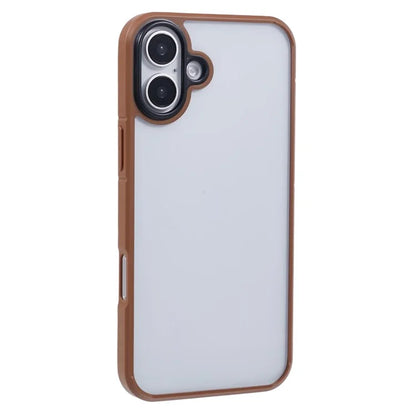 X-LEVEL For iPhone 16 Plus Case Acrylic+Silicone Anti-Scratch Clear Back Phone Cover