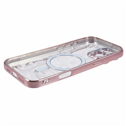 AR Series For iPhone 16 Pro Max Case Compatible with MagSafe Gear Design TPU Phone Cover with Lens Film