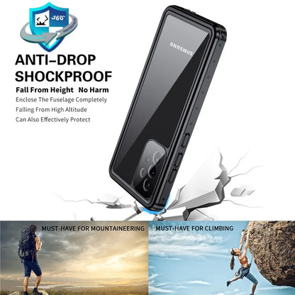 REDPEPPER For Samsung Galaxy A52s 5G / A52 5G / A52 4G Case IP68 Waterproof PC+TPU Phone Cover