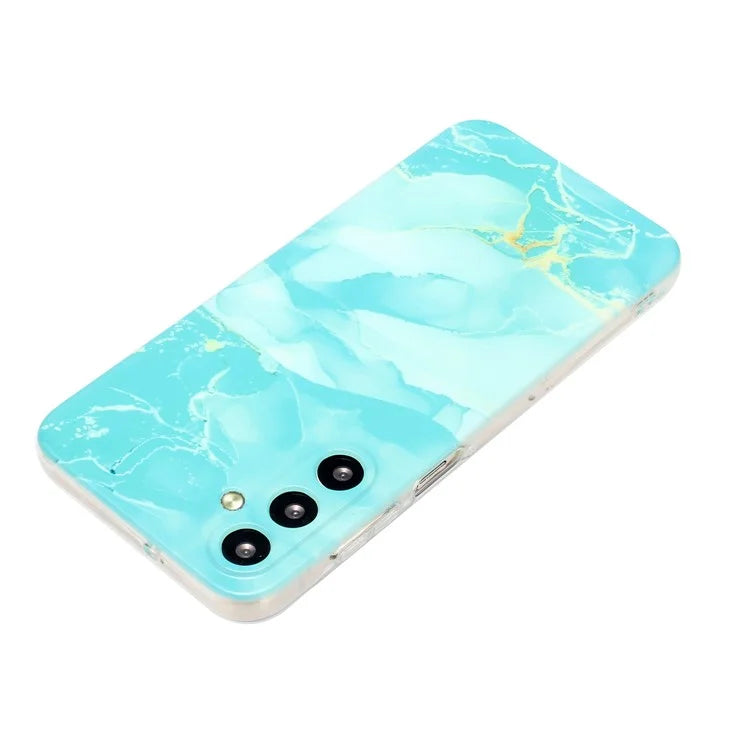 For Samsung Galaxy A16 5G Case Flexible TPU Marble Pattern Phone Cover