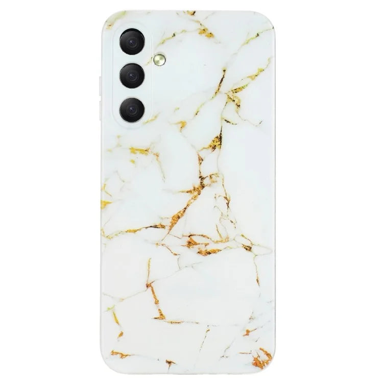 For Samsung Galaxy A16 5G Case Flexible TPU Marble Pattern Phone Cover