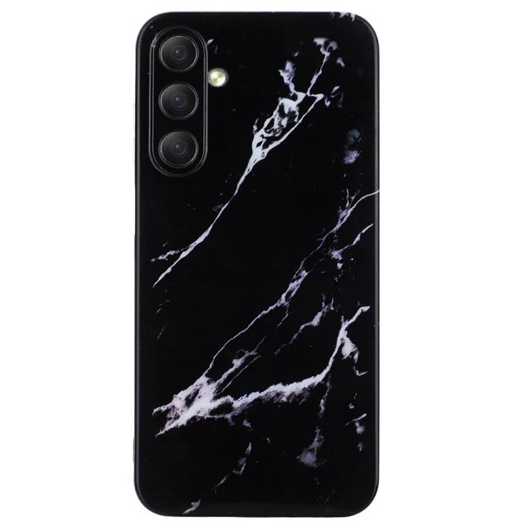 For Samsung Galaxy A16 5G Case Flexible TPU Marble Pattern Phone Cover