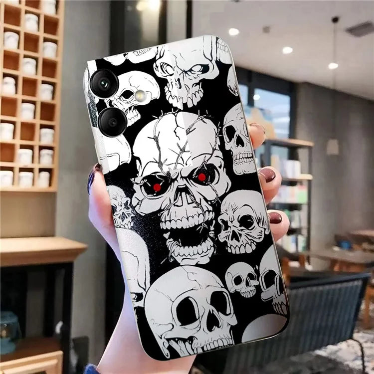 For Samsung Galaxy A06 Case Pattern Printing Cell Phone TPU Back Cover
