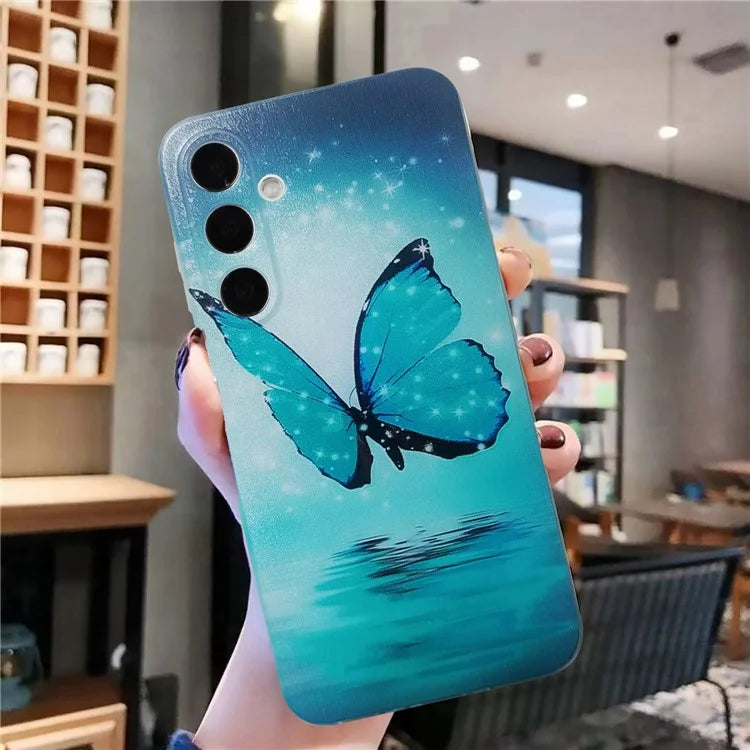 For Samsung Galaxy A16 5G Case Pattern Printing Cell Phone TPU Back Cover