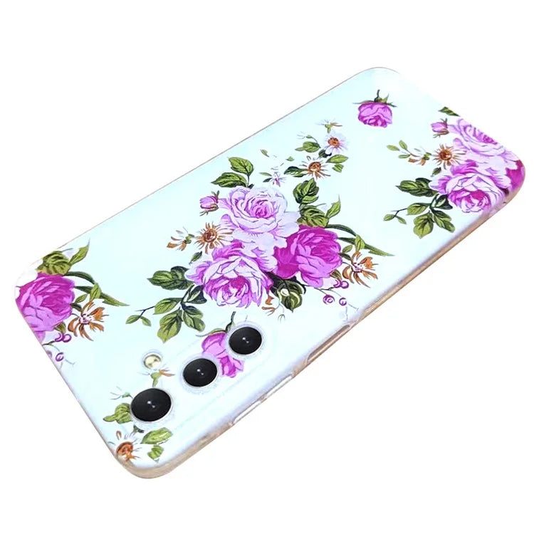 For Samsung Galaxy A16 5G Case Pattern Printing Cell Phone TPU Back Cover