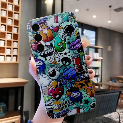 For Samsung Galaxy A16 5G Case Pattern Printing Cell Phone TPU Back Cover