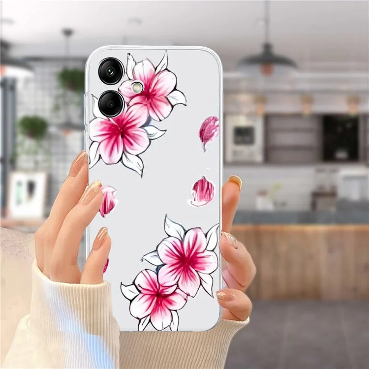 For Samsung Galaxy A06 Case Pattern Printing Soft TPU Back Phone Cover