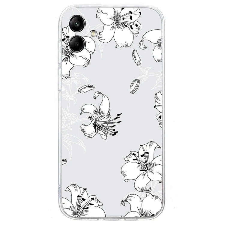 For Samsung Galaxy A06 Case Pattern Printing Soft TPU Back Phone Cover