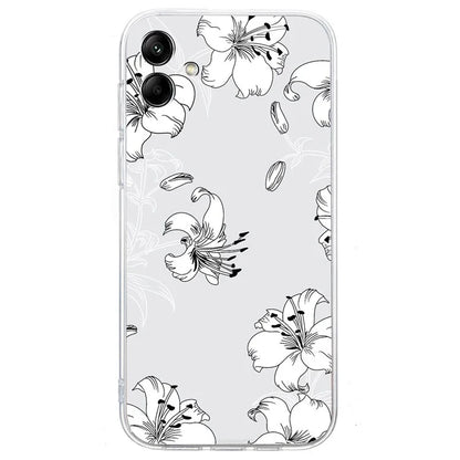 For Samsung Galaxy A06 Case Pattern Printing Soft TPU Back Phone Cover