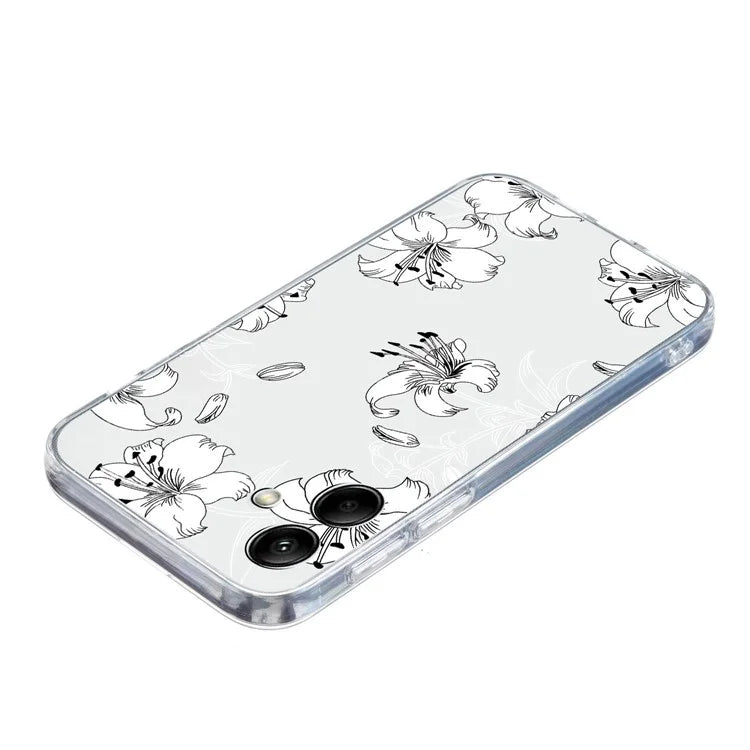 For Samsung Galaxy A06 Case Pattern Printing Soft TPU Back Phone Cover