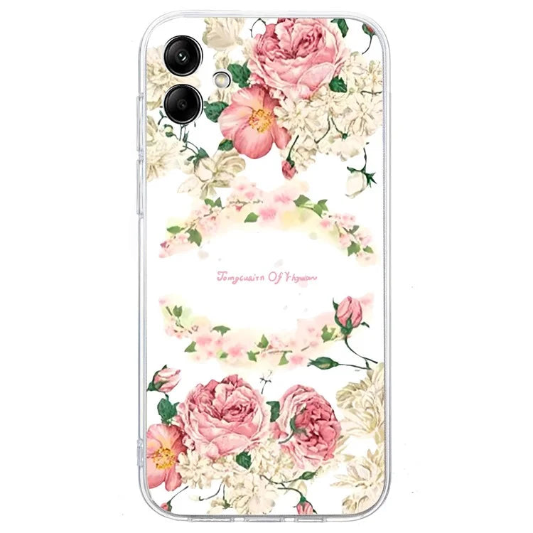 For Samsung Galaxy A06 Case Pattern Printing Soft TPU Back Phone Cover