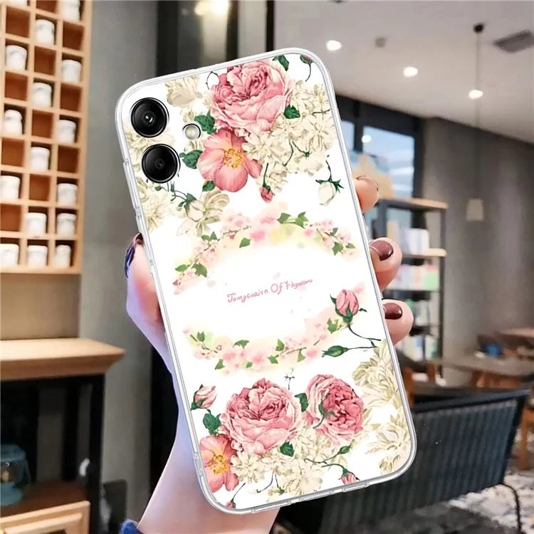 For Samsung Galaxy A06 Case Pattern Printing Soft TPU Back Phone Cover