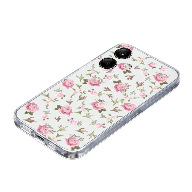 For Samsung Galaxy A06 Case Pattern Printing Soft TPU Back Phone Cover