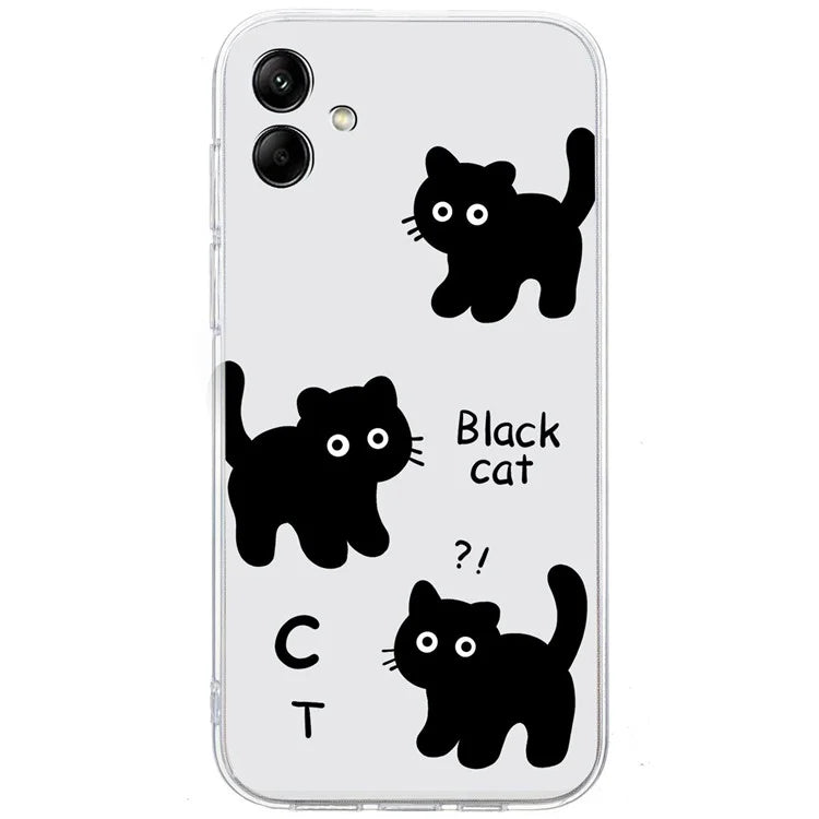 For Samsung Galaxy A06 Case Pattern Printing Soft TPU Back Phone Cover