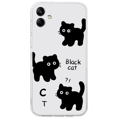 For Samsung Galaxy A06 Case Pattern Printing Soft TPU Back Phone Cover