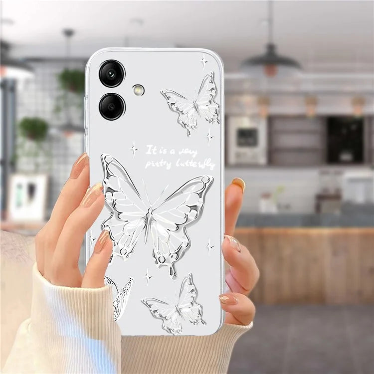 For Samsung Galaxy A06 Case Pattern Printing Soft TPU Back Phone Cover
