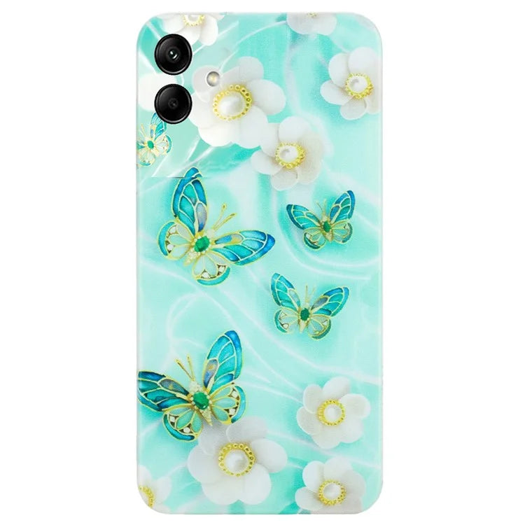 For Samsung Galaxy A06 Case Pattern Printing Soft TPU Back Phone Cover