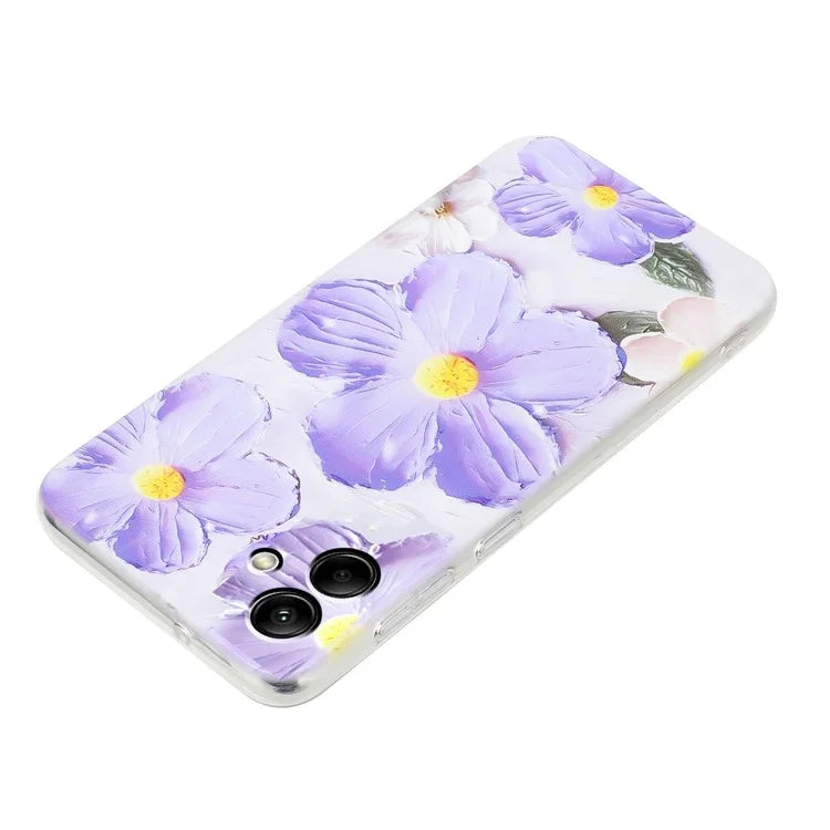 For Samsung Galaxy A06 Case Pattern Printing Soft TPU Back Phone Cover