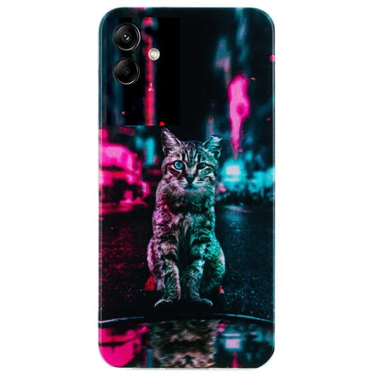 For Samsung Galaxy A06 Case Pattern Printing Soft TPU Back Phone Cover