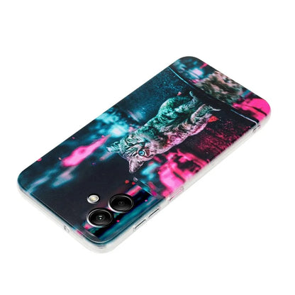 For Samsung Galaxy A06 Case Pattern Printing Soft TPU Back Phone Cover