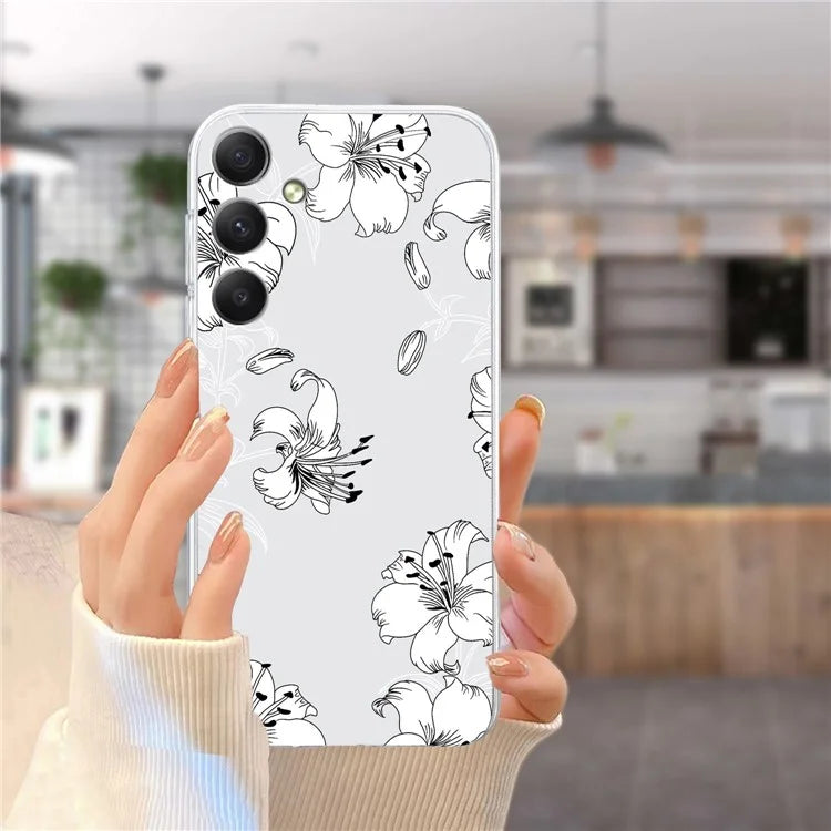 For Samsung Galaxy A16 5G Case Pattern Printing Soft TPU Back Phone Cover
