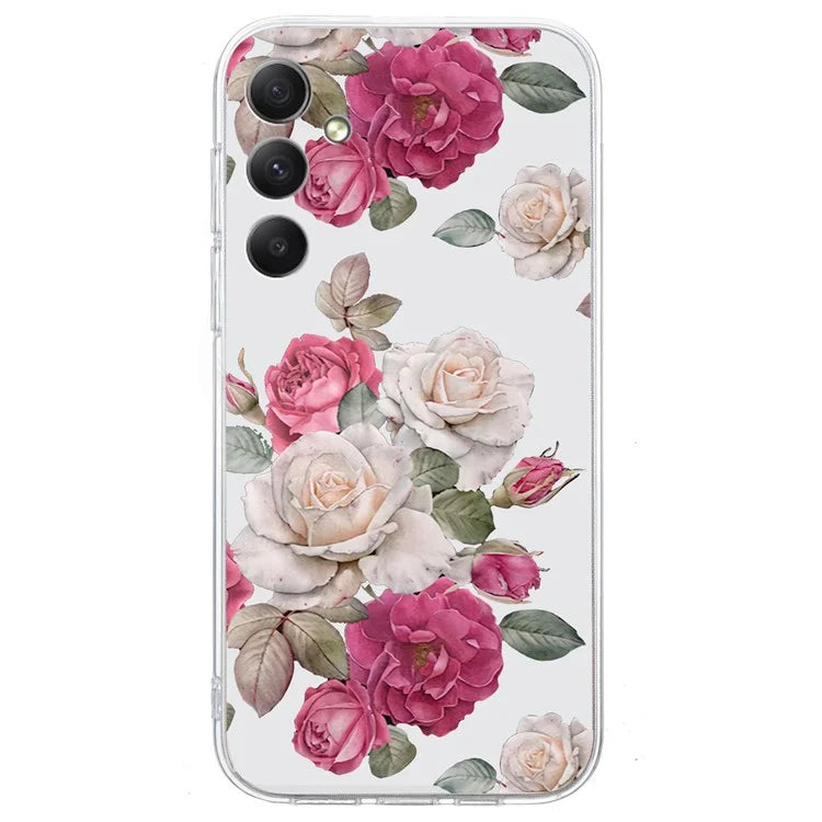 For Samsung Galaxy A16 5G Case Pattern Printing Soft TPU Back Phone Cover
