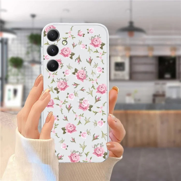 For Samsung Galaxy A16 5G Case Pattern Printing Soft TPU Back Phone Cover