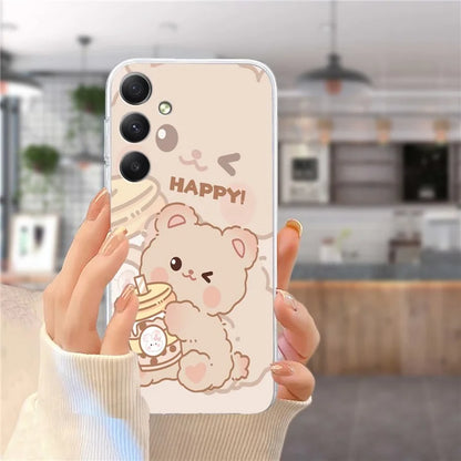 For Samsung Galaxy A16 5G Case Pattern Printing Soft TPU Back Phone Cover