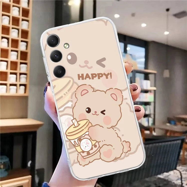 For Samsung Galaxy A16 5G Case Pattern Printing Soft TPU Back Phone Cover