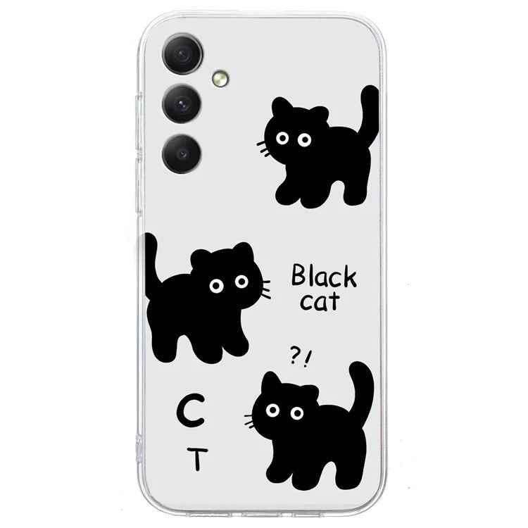For Samsung Galaxy A16 5G Case Pattern Printing Soft TPU Back Phone Cover
