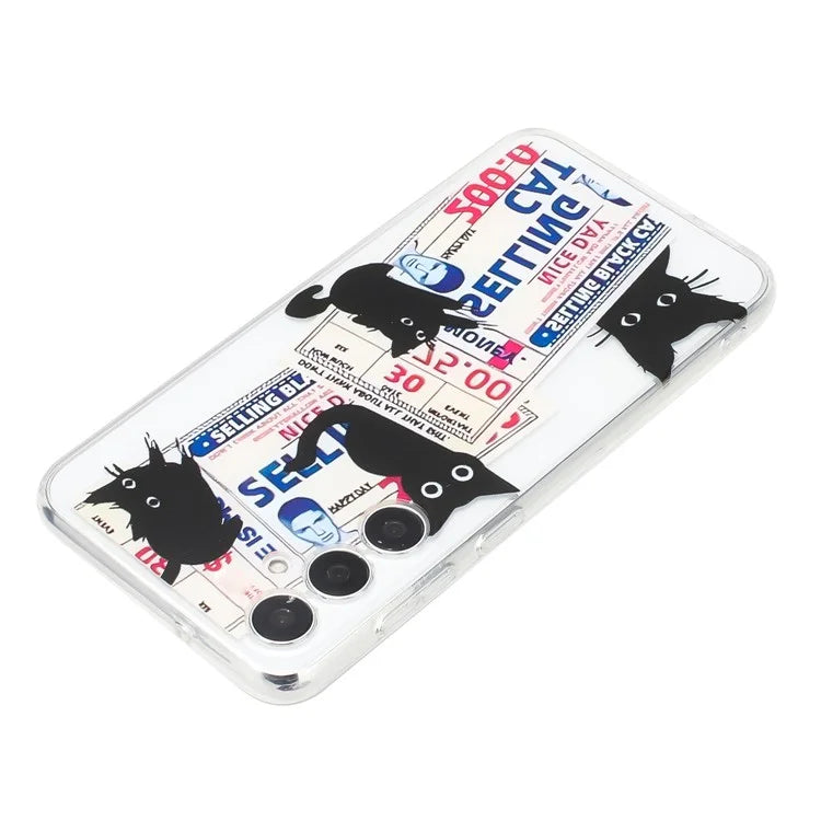 For Samsung Galaxy A16 5G Case Pattern Printing Soft TPU Back Phone Cover